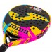Ракетка для падел-тенісу Padel Joma Tournament Pro, малиновий-жовтий, код: 401644-901-S52