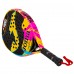 Ракетка для падел-тенісу Padel Joma Tournament Pro, малиновий-жовтий, код: 401644-901-S52