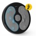 Диск здоров"я для талії 4Fizjo Mini Twister з еспандерами чорний-сірий, код: P-5905973402149
