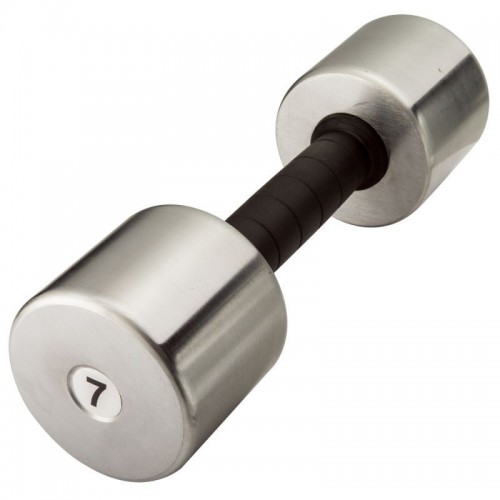 Гантель InterAtletika 1х7 кг, хром, код: ST541-7-IA