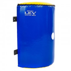 Маківара настінна конусна Lev тент, синій-жовтий, код: LV-4286_BLY