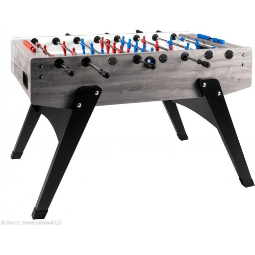 Настільний футбол Garlando G-2000 Grey Oak Telescopic (G2000GRRLVS), код: 931863-SVA