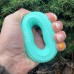 Еспандер кистьовий силіконовий PowerPlay Hand Grip Medium 20 кг, зелений, код: PP_4333_Green_20kg