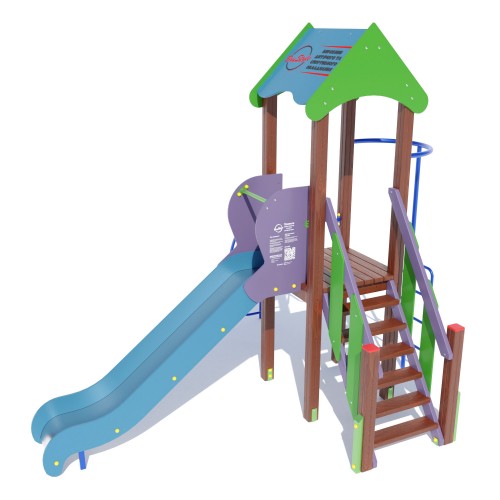 Дитячий ігровий комплекс Miros "Фіксик" 3540x2950x3260 мм, код: DIO701.1 Дитячий ігровий комплекс Miros "Фіксик" 3540x2950x3260 мм, код: DIO701.1