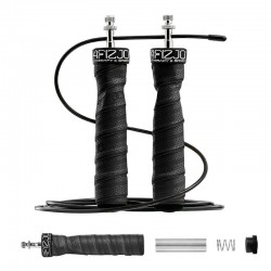 Скакалка швидкісна для кросфіту 4FIZJO Speed Rope PRO+ 300 см, Black, код: P-5907739313164