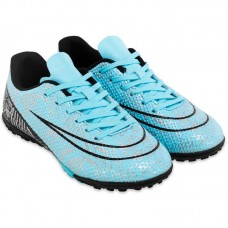 Сороконіжки футбольні PlayGame розмір 38, бірюзовий-чорний, код: 1190-1_38 Сороконіжки футбольні PlayGame розмір 38, бірюзовий-чорний, код: 1190-1_38