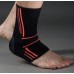 Спортивні бандажі на голеностоп Power System Ankle Support Evo Black/Orange M, код: PS_6022_M_Black/Orange