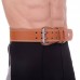 Пояс атлетичний шкіряний Zelart ширина 15см XL коричневий, код: SB-165056_XL-S52