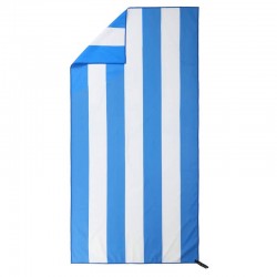 Рушник для пляжу Beach Towel Sailbolat 1600x800 мм, синій-білий, код: T-SCT_BLW