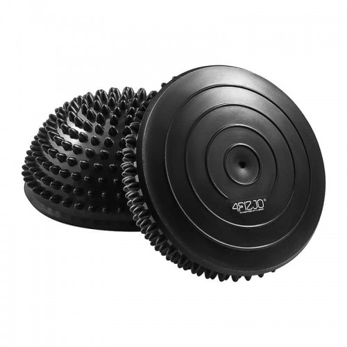 Півсфера масажна балансувальна (масажер для ніг, стоп) 4Fizjo Balance Pad 16 см, 2 шт, чорний, код: P-5907739310484 Півсфера масажна балансувальна (масажер для ніг, стоп) 4Fizjo Balance Pad 16 см, 2 шт, чорний, код: P-5907739310484