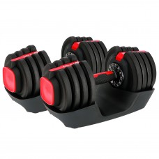 Гантелі набірні Fit-On Flex 2х1-18кг, код: 2022-0001 Гантелі набірні Fit-On Flex 2х1-18кг, код: 2022-0001