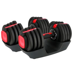 Гантелі набірні Fit-On Flex 2х1-18кг, код: 2022-0001