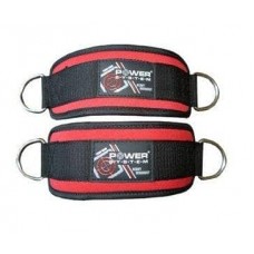 Манжети на щиколотку Power System Ankle Strap PS-3410, код: PS-3410_Black_Red Манжети на щиколотку Power System Ankle Strap PS-3410, код: PS-3410_Black_Red