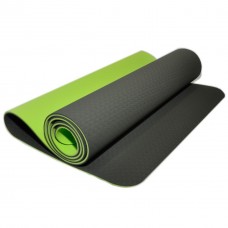 Килимок для фітнесу та йоги SNS ТРЕ 1800х610х6 мм, зелений, код: 19011-SNS