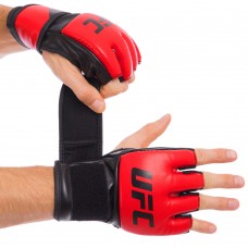 Рукавички для змішаних єдиноборств MMA UFC Contender S /M, 5oz, червоні, код: UHK-69108-S52