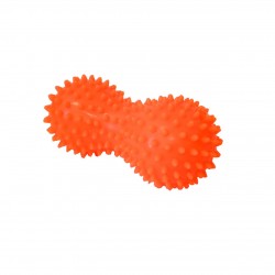 М"яч подвійний масажний SNS YJ-HS8-ОРН 160мм, помаранчевий, код: 12559-SNS