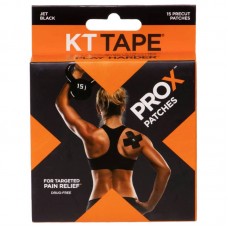 Кінезіо тейп (Kinesio tape) KTTP Pro X Strip 15шт чорний, код: XSTRIP-S52