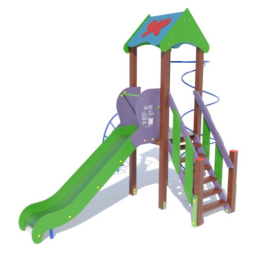 Дитячий ігровий комплекс Miros "Метелик" 3880x2950x3260 мм, код: DIO701.3