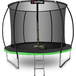 Батут Outtec 12FT (3740 мм), чорно-зелений, код: V376583-IN