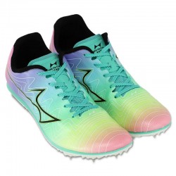 Шиповки для легкої атлетики Health розмір 41, салатовий-фіолетовий, код: 1110_41LG Шиповки для легкої атлетики Health розмір 41, салатовий-фіолетовий, код: 1110_41LG