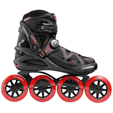 Роликові ковзани Roces Gymnasion 2.0 розмір 41, чорно-червоний, код: 400836/41 (BLACK-RED)-ST