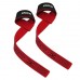 Лямки для тяги RDX S4 Gym Cotton Gel Straps Red Plus, код: WAC-S4R+