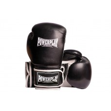 Боксерські рукавиці PowerPlay чорні 14 унцій, код: PP_3019_14oz_Black