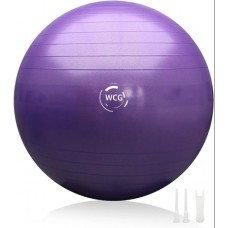 М"яч для фітнесу (фітбол) WCG 65 Anti-Burst 300кг, фіолетовий, код: W-000-65-IF