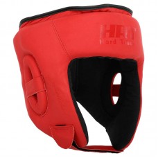 Шолом боксерський відкритий шкіряний Hard Touch M, червоний, код: BO-4232_MR