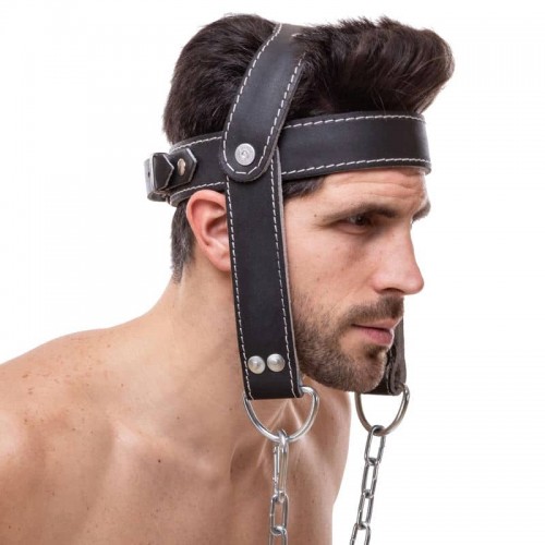 Упряж для тренування м"язів шиї Zelart чорний, код: SB-165185-S52