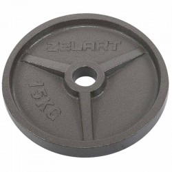 Млинці (диски) сталеві d-52мм Zelart 15кг, сірий, код: TA-7792-15-S52