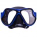 Маска для плавання Zelart чорний-синій, код: M266-SIL_BKBL