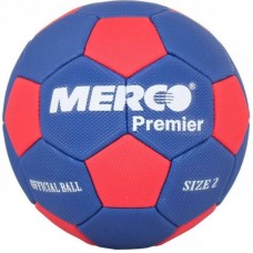 М"яч гандбол Merco Premier handBall Ball, No. 2, синій-червоний, код: 8591792663380