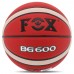 М"яч баскетбольний Fox №6 PU, коричневий, код: BG600