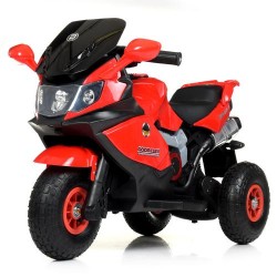 Дитячий електромобіль Bambi Мотоцикл BMW, червоний, код: M 4189AL-3-MP