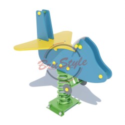 Качалка на пружині Miros "Літак", код: DIO161 Качалка на пружині Miros "Літак", код: DIO161