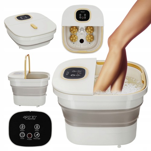 Ванна для ніг гідромасажна 4Fizjo Ultra+ складна 500 Вт (гідромасажер для ніг), код: 4FJ0595