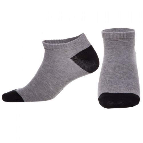 Шкарпетки спортивні укорочені Jdan, розмір 40-44, сірий, код: A141_GR