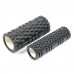 Масажний ролик EasyFit Grid Roller Double 33 см чорний код: EF-7737-4-Bk-EF