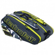 Чохол для тенісних ракеток Babolat RH X 12 Pure Aero GREY/YELLOW/White, код: 3324922008843