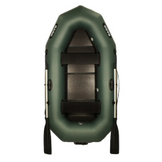 Двомісний надувний гребний човен Bark книжка, 2500х1320х360 мм, код: В-250-KN