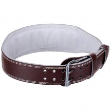 Пояс атлетичний шкіряний Zelart ширина 15см L коричневий, код: SB-165076_L