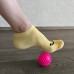 М"яч масажний SNS «Голочки» S45-rose red d=60мм, рожевий, код: 12598-SNS