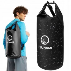 Гермомішок Tsunami Dry Pack 30 л водозахисний, чорний, код: P-5907739312884 Гермомішок Tsunami Dry Pack 30 л водозахисний, чорний, код: P-5907739312884