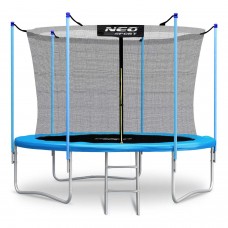 Батут Neo-Sport NS-08W181 з внутрішньою сіткою 8 футів 252 см, блакитний, код: DM-NS-08W181-IN