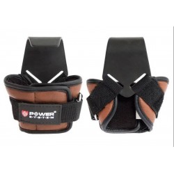 Гаки для тяги на зап"ястя Power System Hooks L Brown, код: PS-3300_L_Brown Гаки для тяги на зап"ястя Power System Hooks L Brown, код: PS-3300_L_Brown