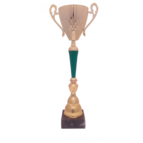 Кубок нагородний PlayGame металева чаша з ручками h 45,5см, золото, код: 2963060099965
