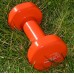 Гантель вінілова PowerPlay 1х1 кг, помаранчевий, код: PP_4103_1kg