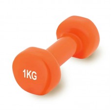 Гантель вінілова PowerPlay 1х1 кг, помаранчевий, код: PP_4103_1kg