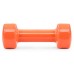 Гантель вінілова PowerPlay 1х1 кг, помаранчевий, код: PP_4103_1kg